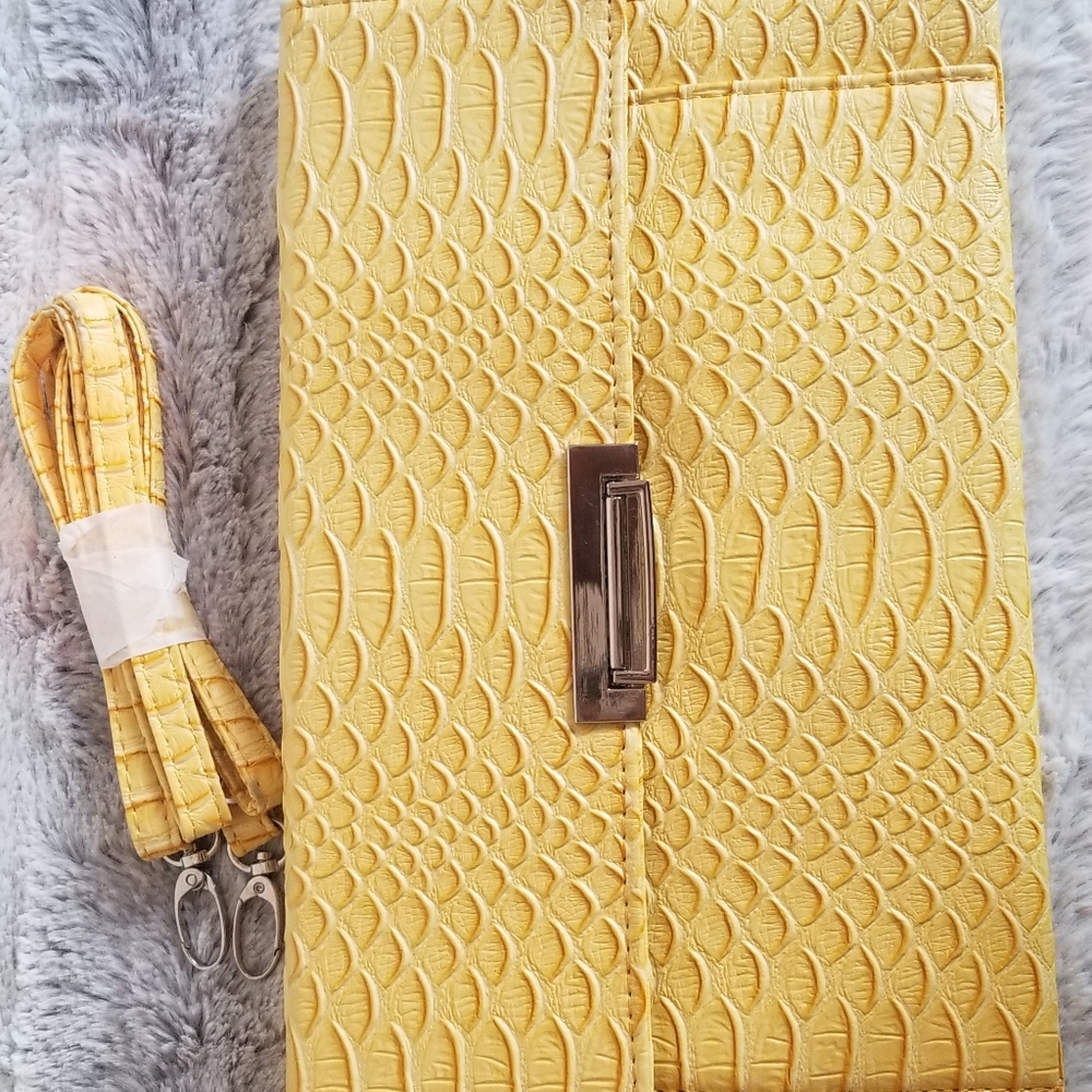 Yellow Clutch Purse - Picture 2 of 6